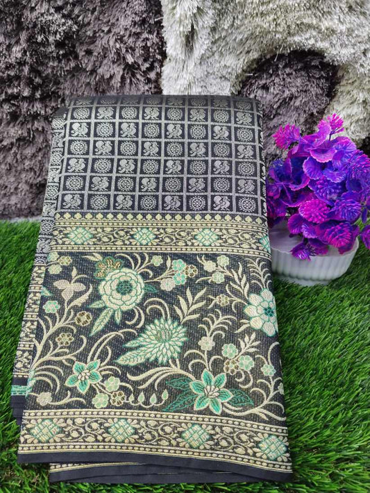 Pure Kanchipuram Silk Saree.