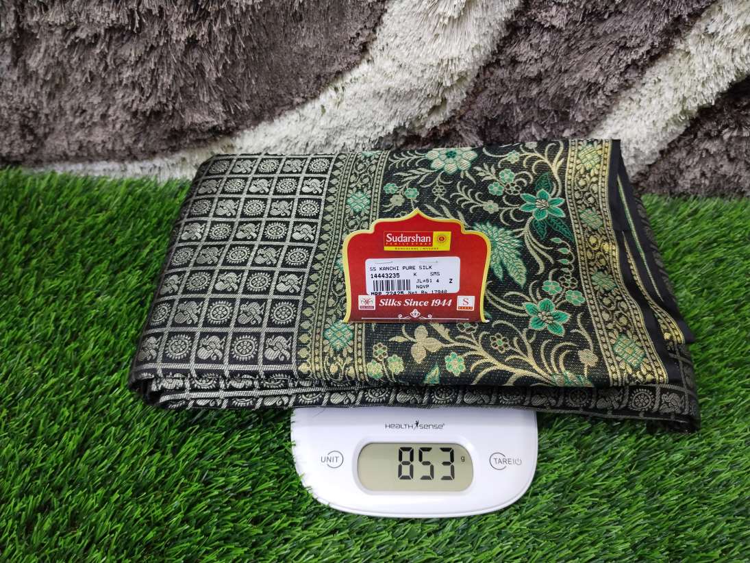 Pure Kanchipuram Silk Saree.