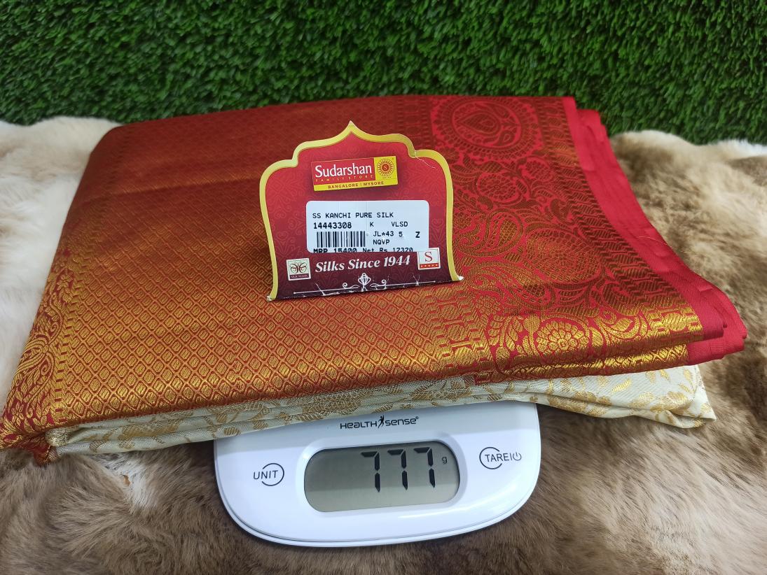 Pure Kanchipuram Silk Saree