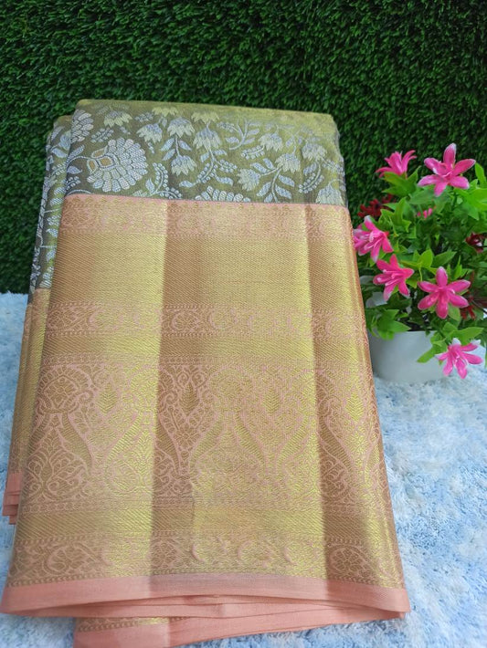 Pure Kanchipuram Silk Saree.
