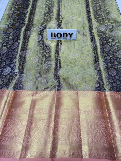 Pure Kanchipuram Silk Saree.