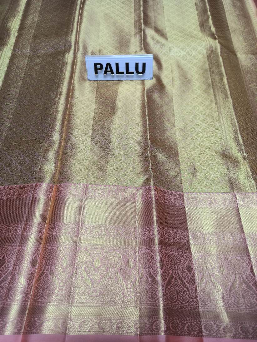 Pure Kanchipuram Silk Saree.