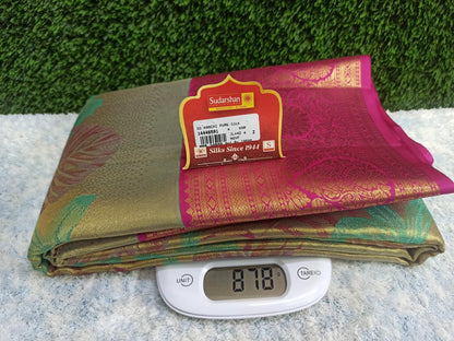 Pure Kanchipuram Silk Saree.