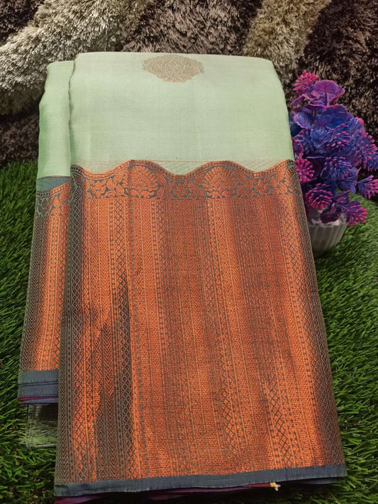 Pure Kanchipuram Silk Saree.