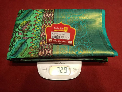 Pure Kanchipuram Silk Saree.