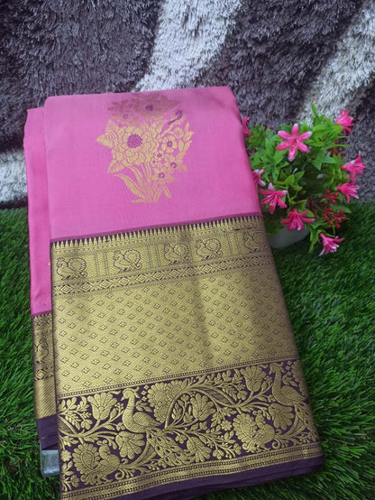 Pure Kanchipuram Silk Saree.