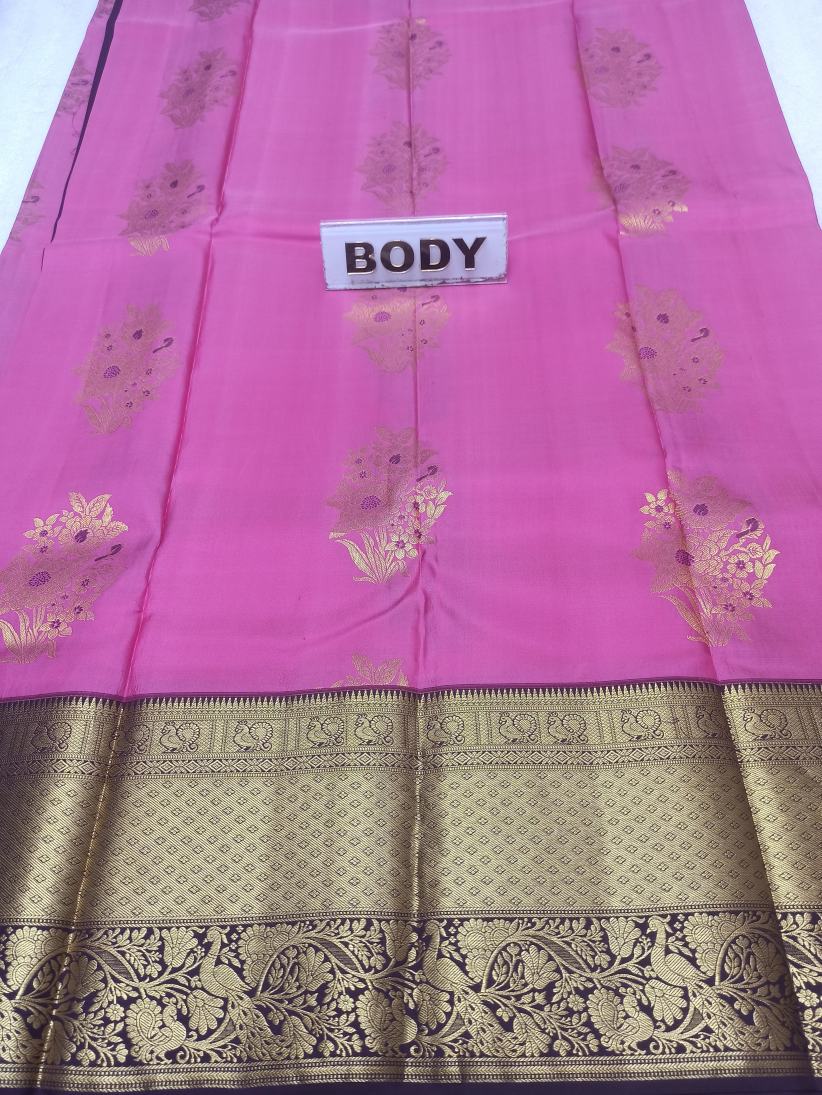 Pure Kanchipuram Silk Saree.