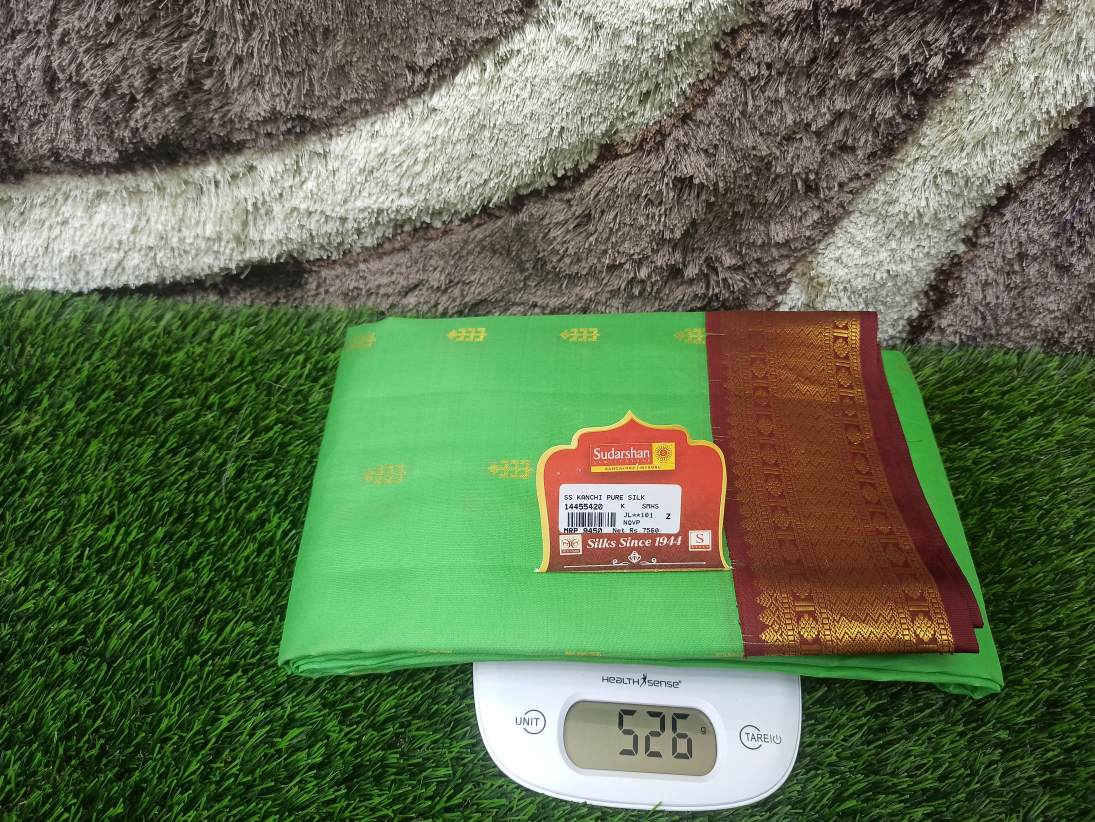 Pure Kanchipuram Silk Saree.