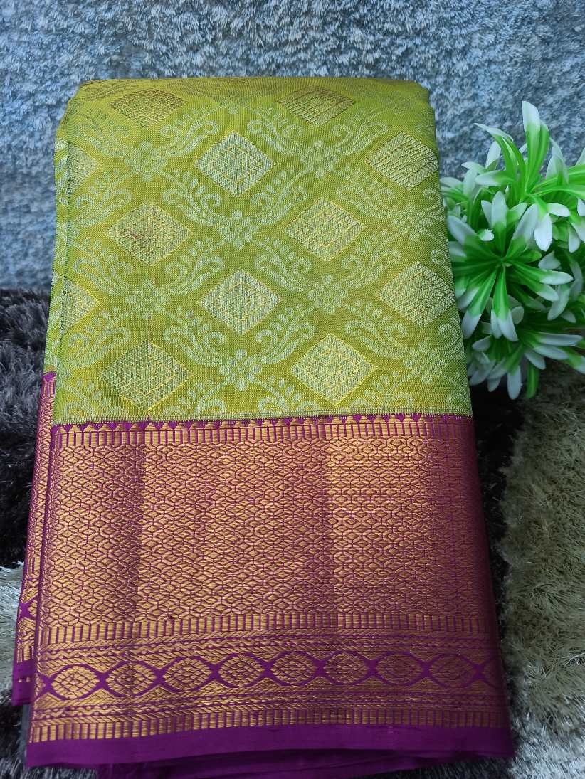 Pure Kanchipuram Silk Saree.