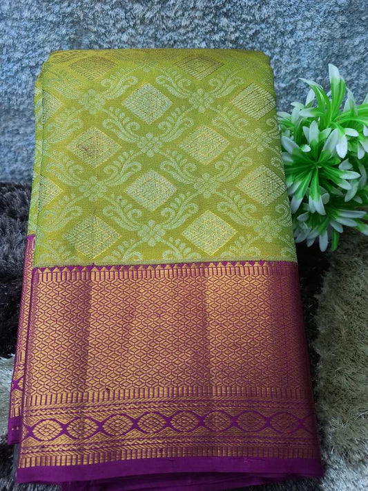 Pure Kanchipuram Silk Saree.