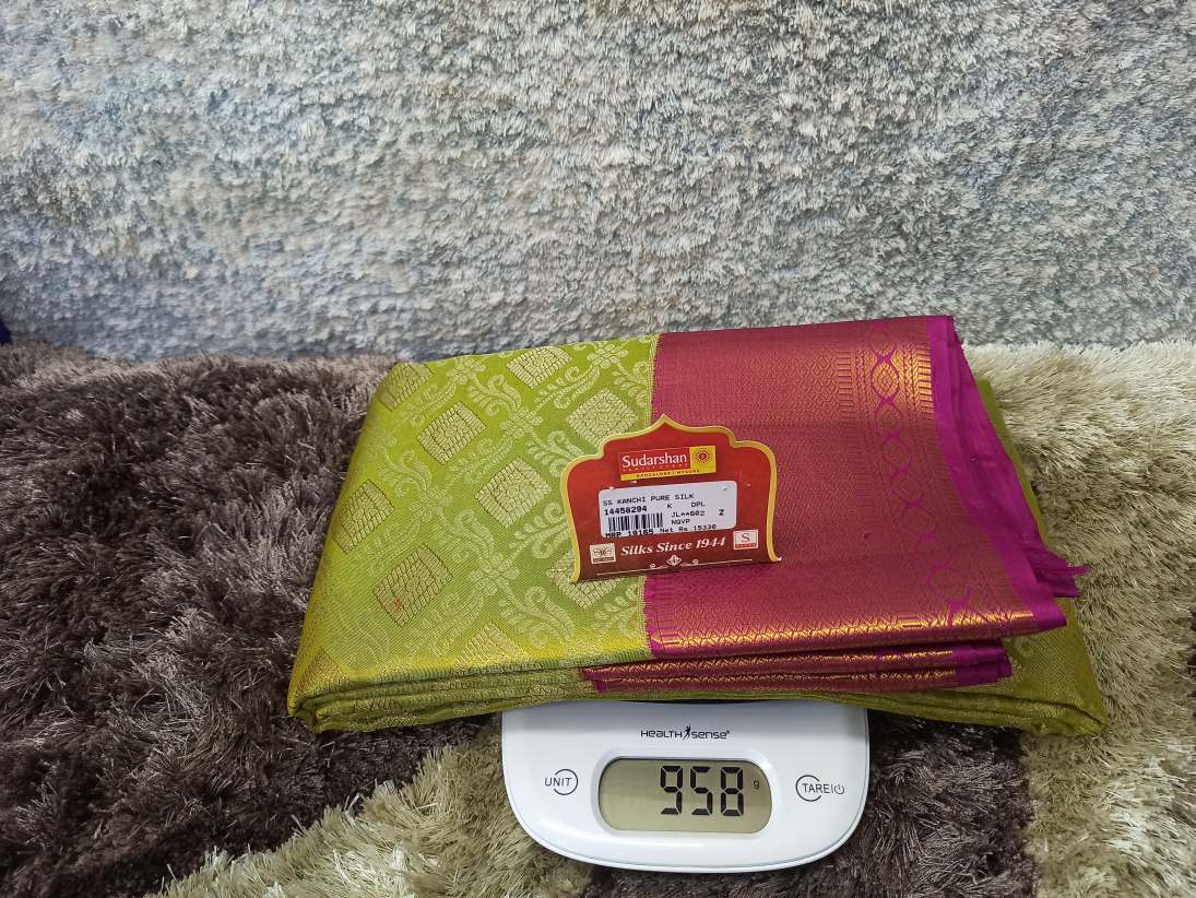 Pure Kanchipuram Silk Saree.