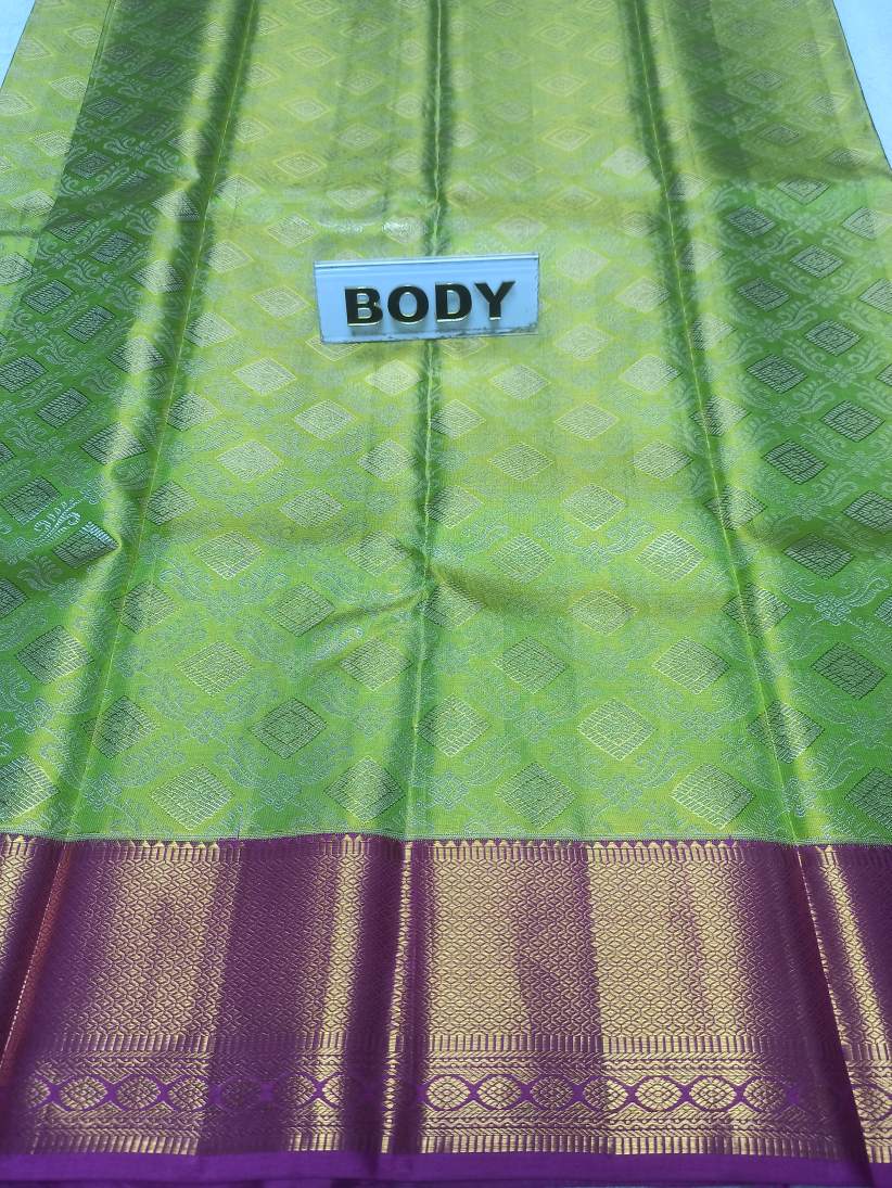 Pure Kanchipuram Silk Saree.