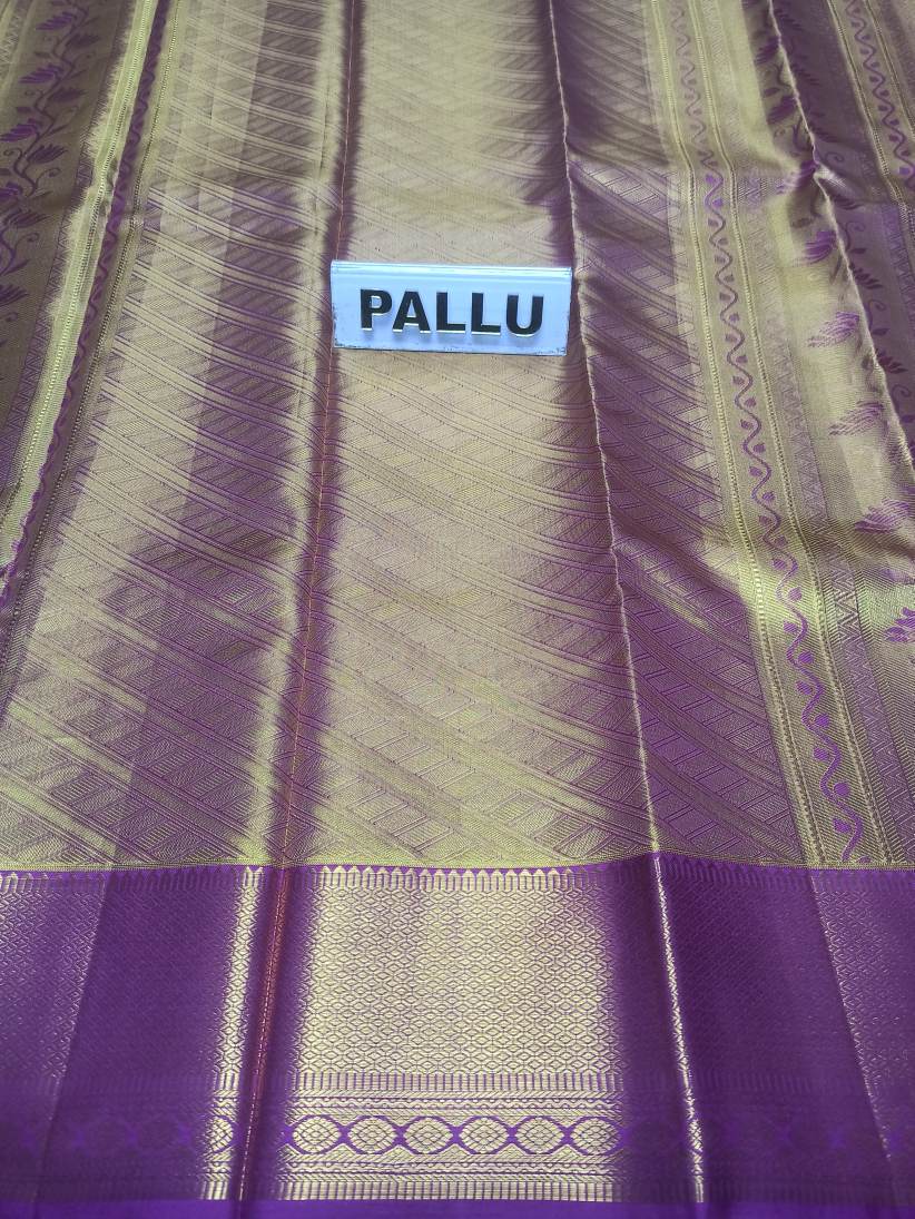 Pure Kanchipuram Silk Saree.