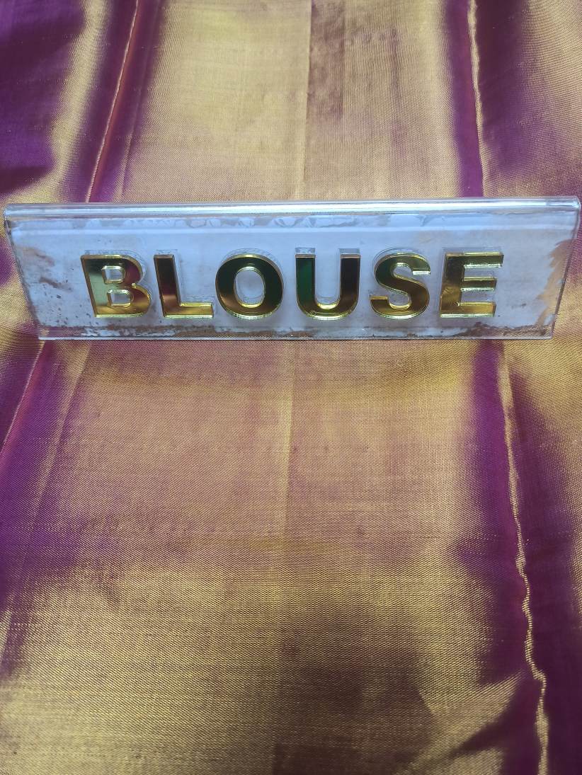 Pure Kanchipuram Silk Saree.