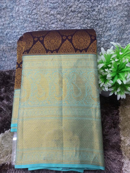 Pure Kanchipuram Silk Saree.