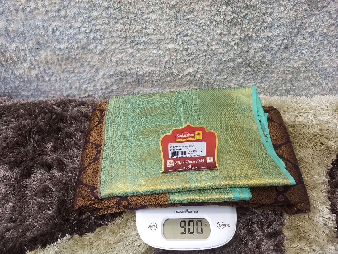 Pure Kanchipuram Silk Saree.