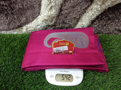 Pure Kanchipuram Silk Saree.