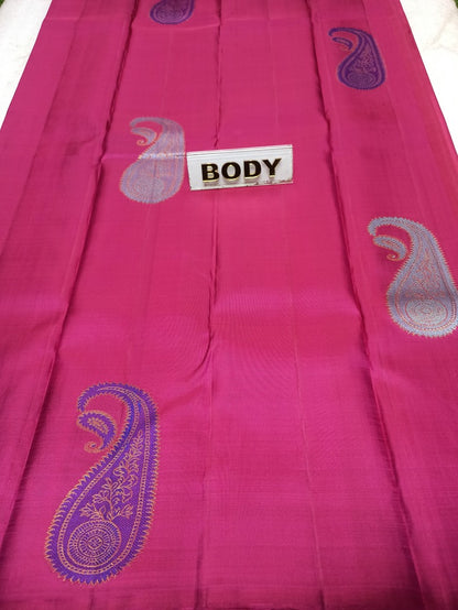 Pure Kanchipuram Silk Saree.
