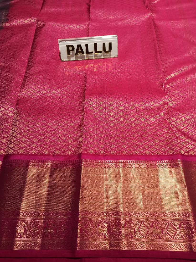 Pure Kanchipuram Silk Saree.