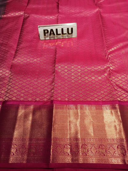 Pure Kanchipuram Silk Saree.