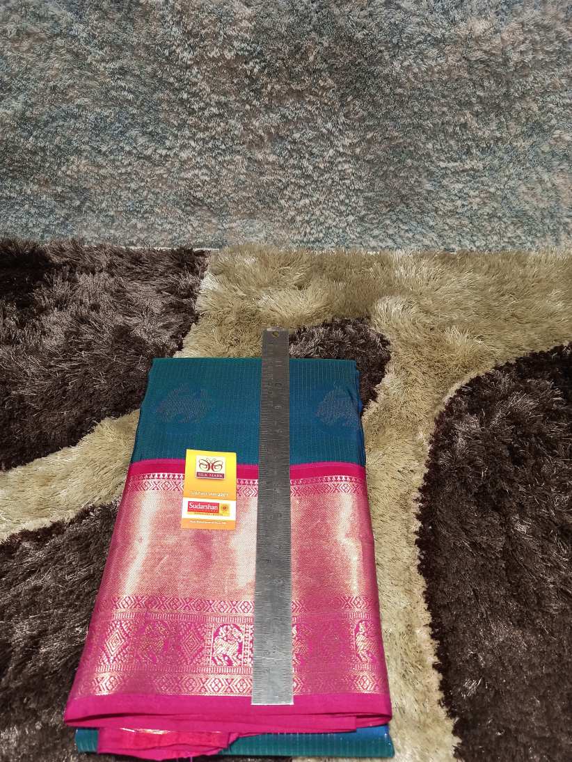 Pure Kanchipuram Silk Saree.