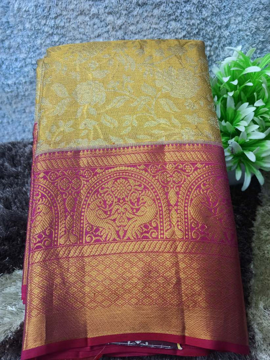 Pure Kanchipuram Silk Saree.