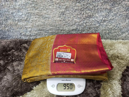 Pure Kanchipuram Silk Saree.