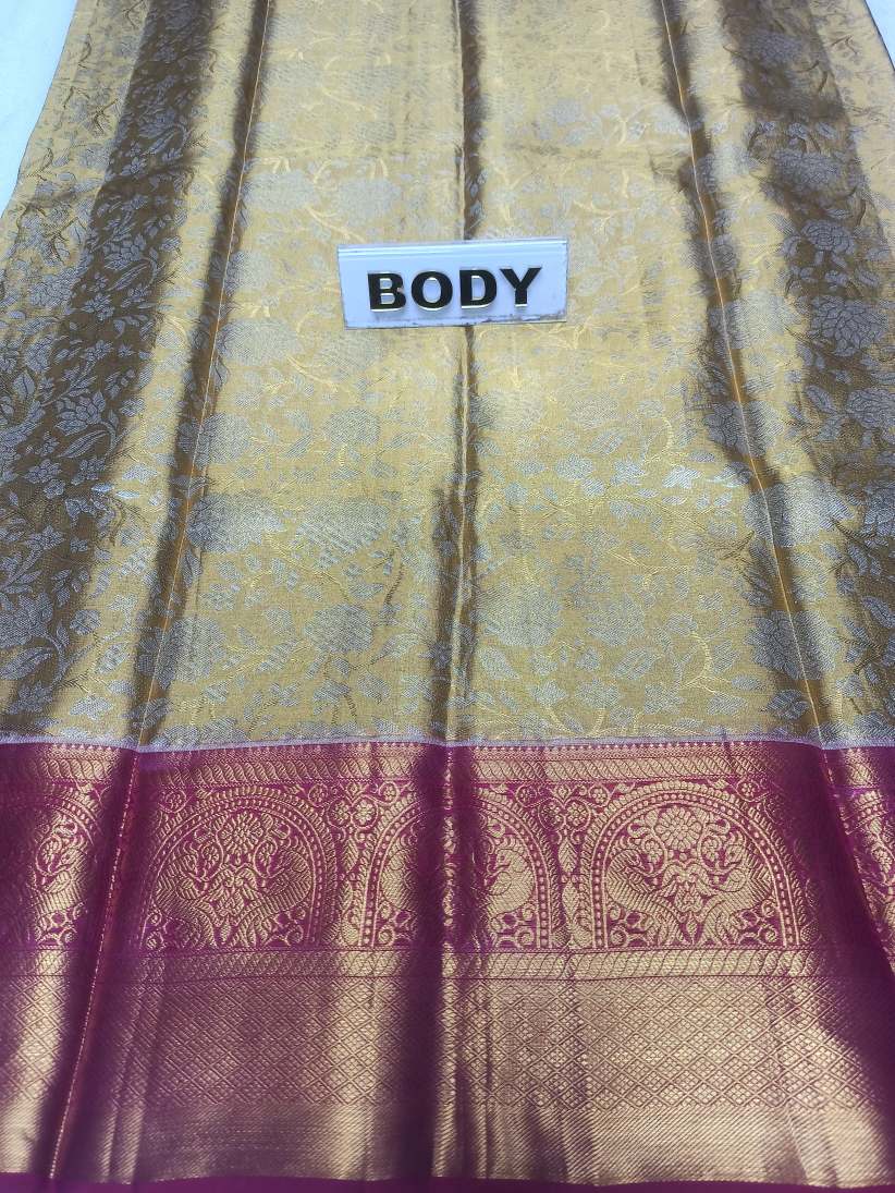 Pure Kanchipuram Silk Saree.