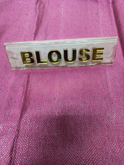 Pure Kanchipuram Silk Saree.