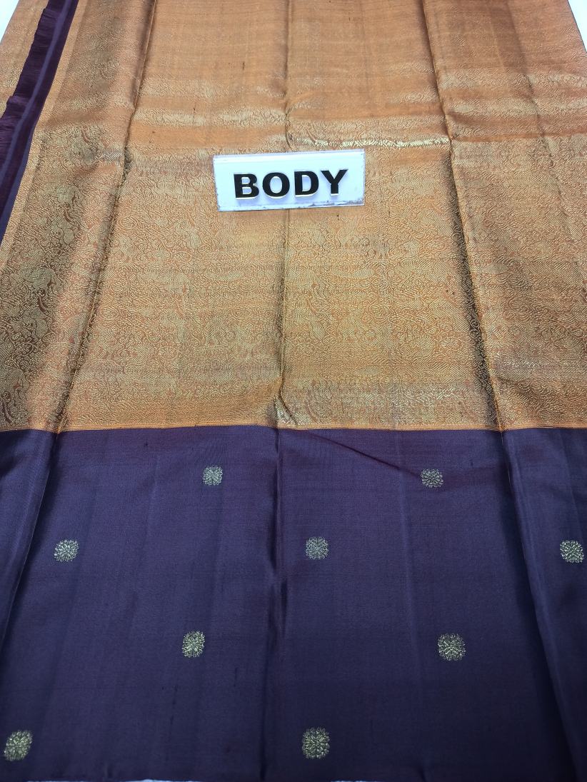 Pure Kanchipuram Silk Saree.