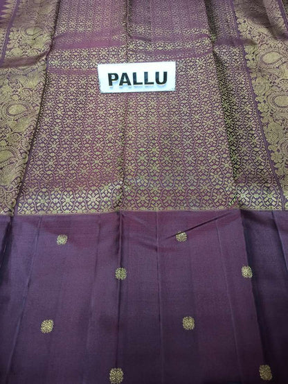 Pure Kanchipuram Silk Saree.