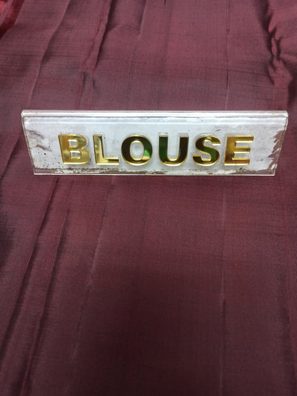 Pure Kanchipuram Silk Saree.