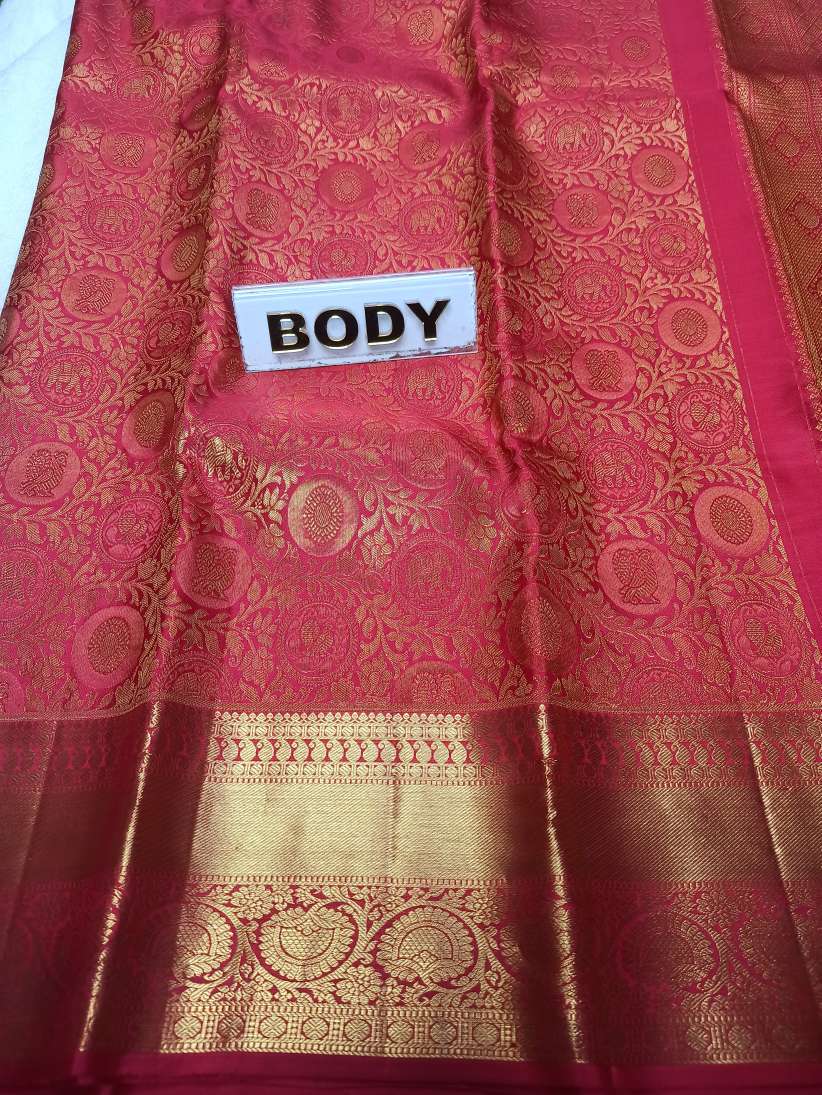 Pure Kanchipuram Silk Saree.