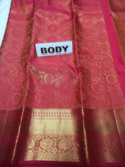 Pure Kanchipuram Silk Saree.