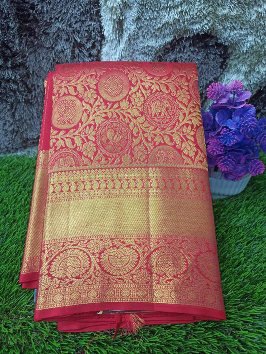 Pure Kanchipuram Silk Saree.