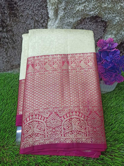 Pure Kanchipuram Silk Saree.