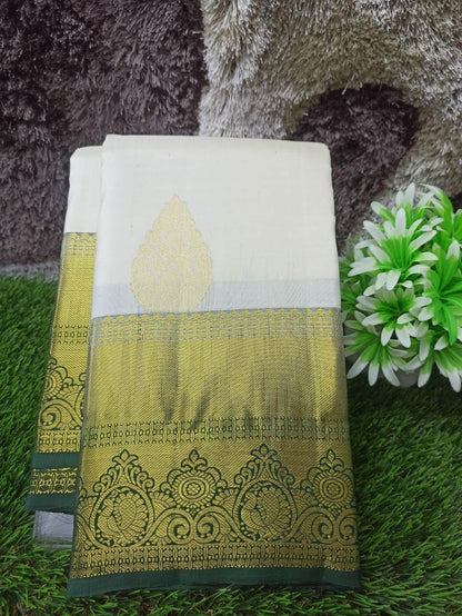 Pure Kanchipuram Silk Saree.