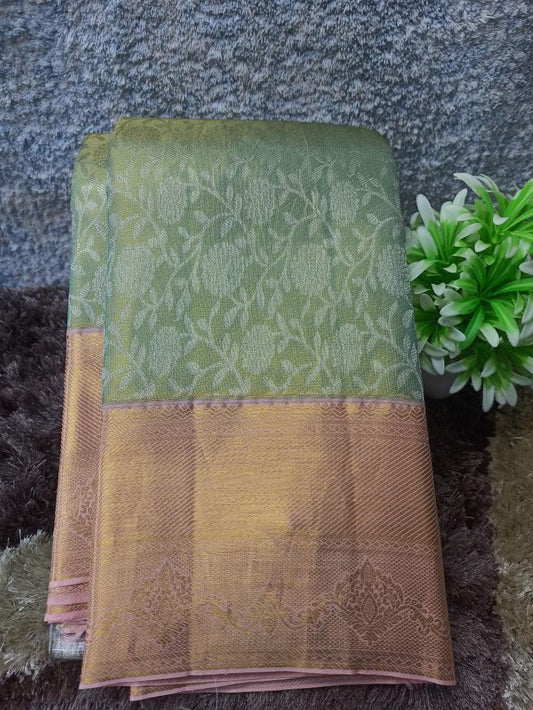 Pure Kanchipuram Silk Saree.