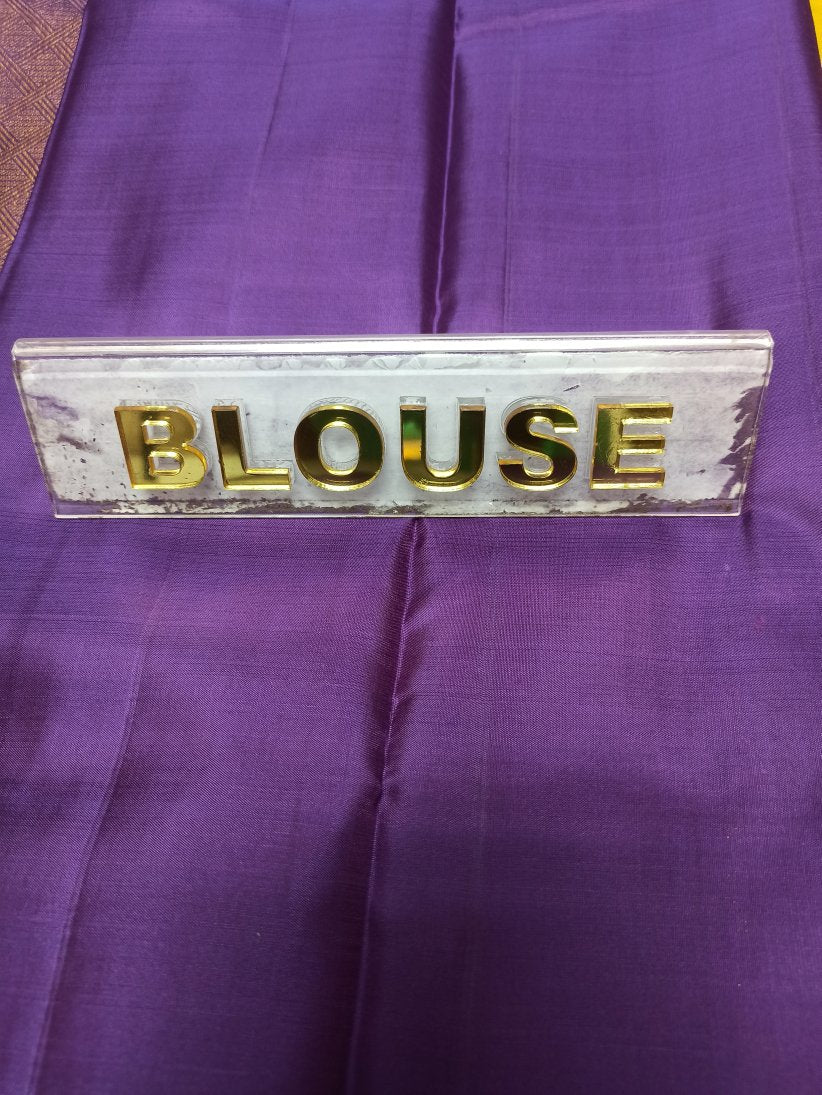 Pure Kanchipuram Silk Saree.