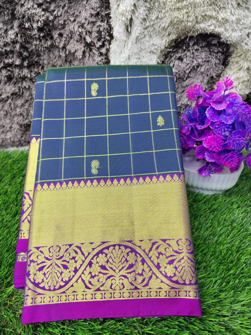 Pure Kanchipuram Silk Saree.
