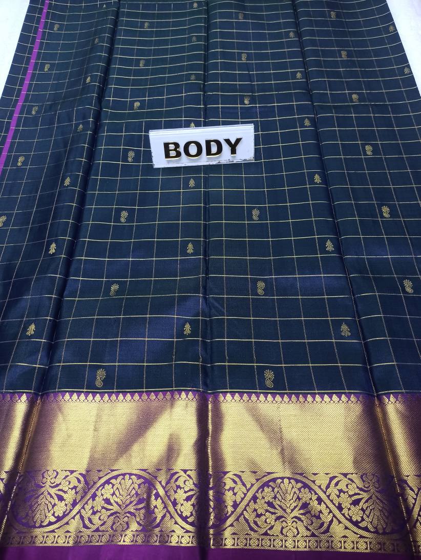 Pure Kanchipuram Silk Saree.