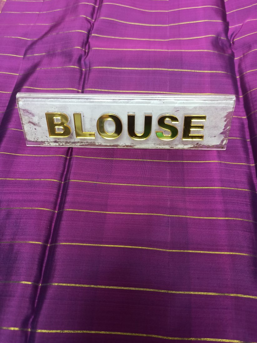Pure Kanchipuram Silk Saree.