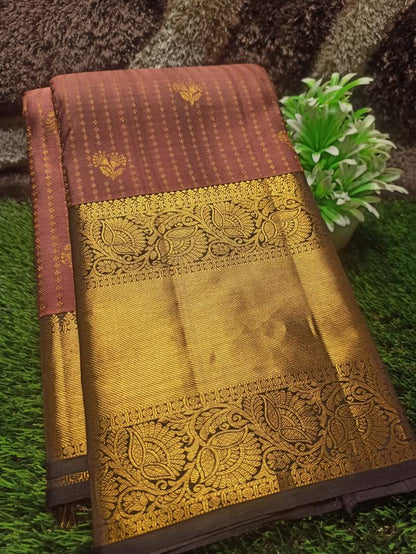 Pure Kanchipuram Silk Saree.