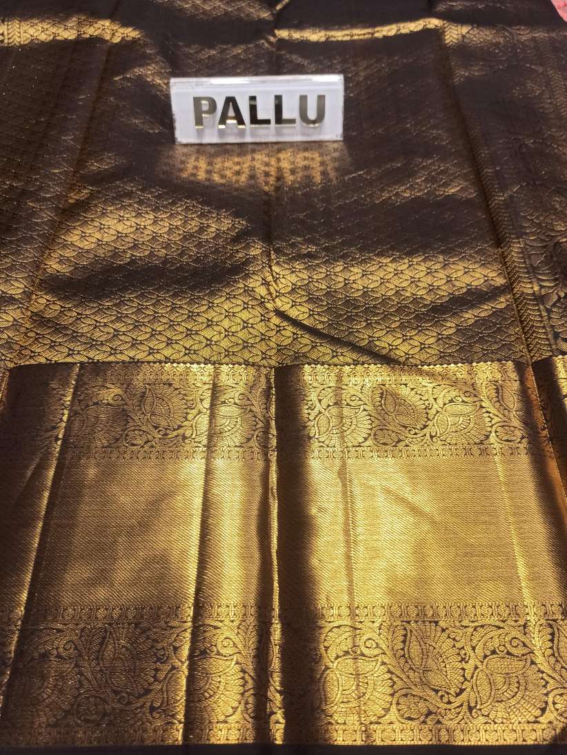 Pure Kanchipuram Silk Saree.