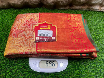 Pure Kanchipuram Silk Saree.