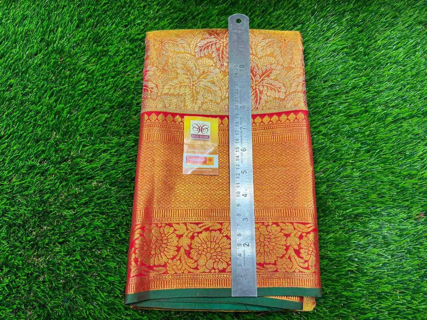 Pure Kanchipuram Silk Saree.