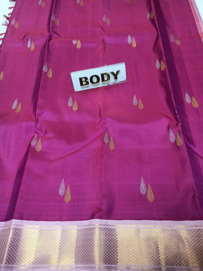 Pure Kanchipuram Silk Saree.
