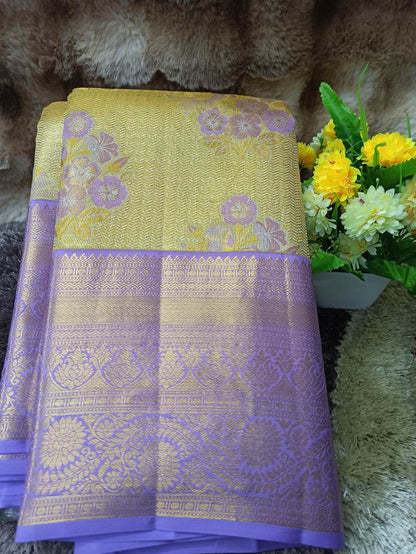 Pure Kanchipuram Silk Saree.