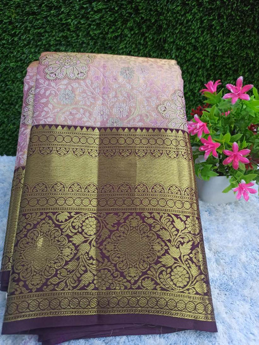 Pure Kanchipuram Silk Saree.