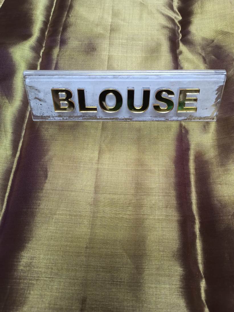 Pure Kanchipuram Silk Saree.